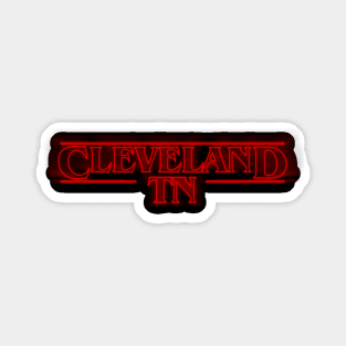 Cleveland Tennessee - Stranger Things Sticker